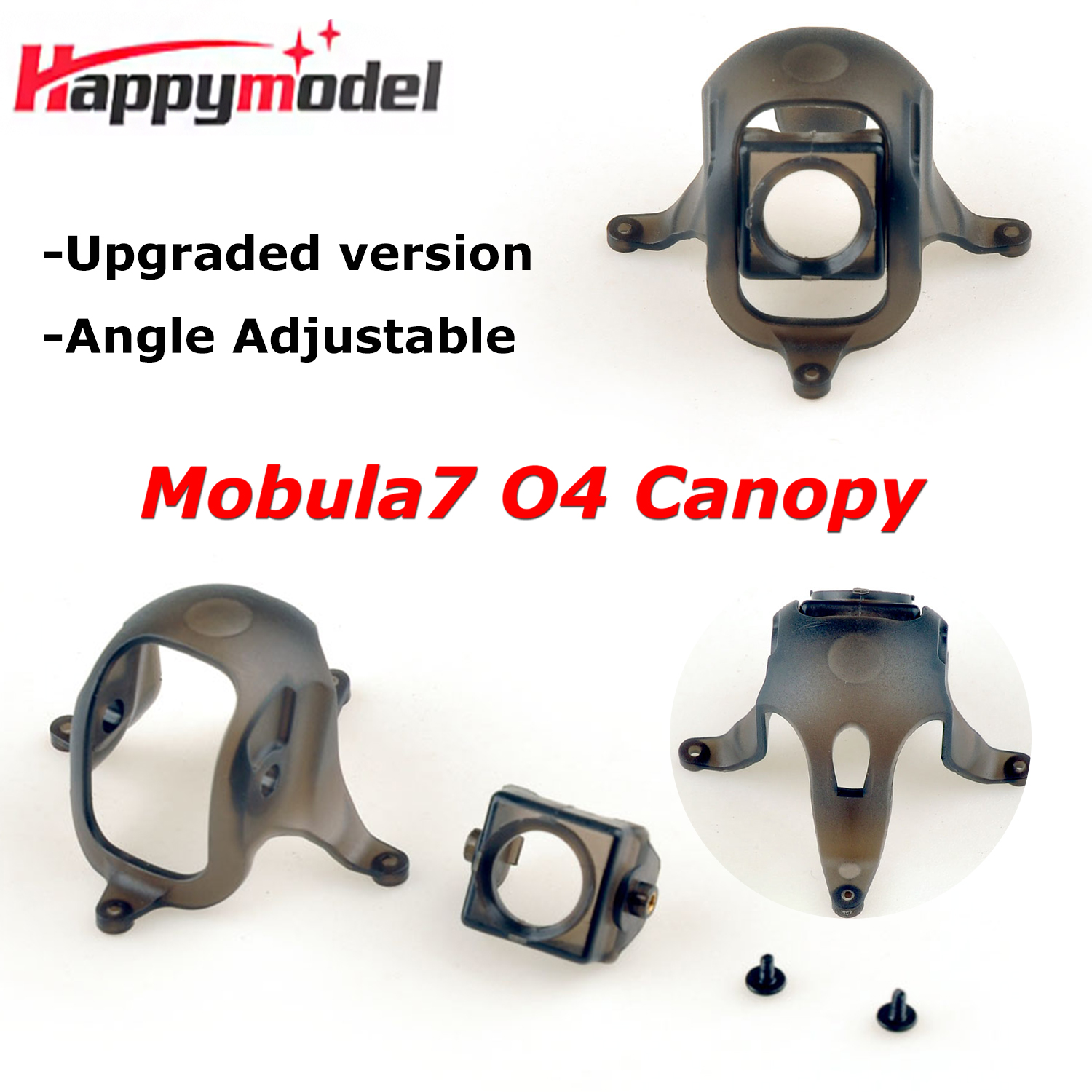 Drone Racing Flag - Happymodel Mobula7 O4 Camera Canopy Upgraded