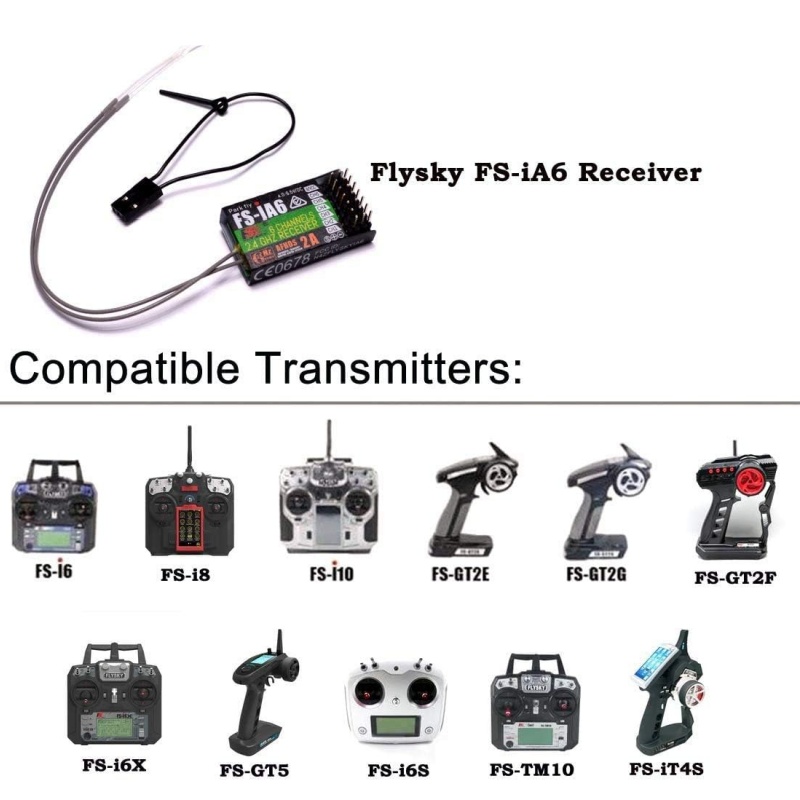 Flysky FS-IA6 Receiver 6CH Dua – обзор и цена Drone Racing Receiver