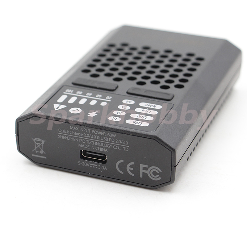 ISDT PD60 60W 6A Quick Smart C – обзор и цена Drone Racing Charger