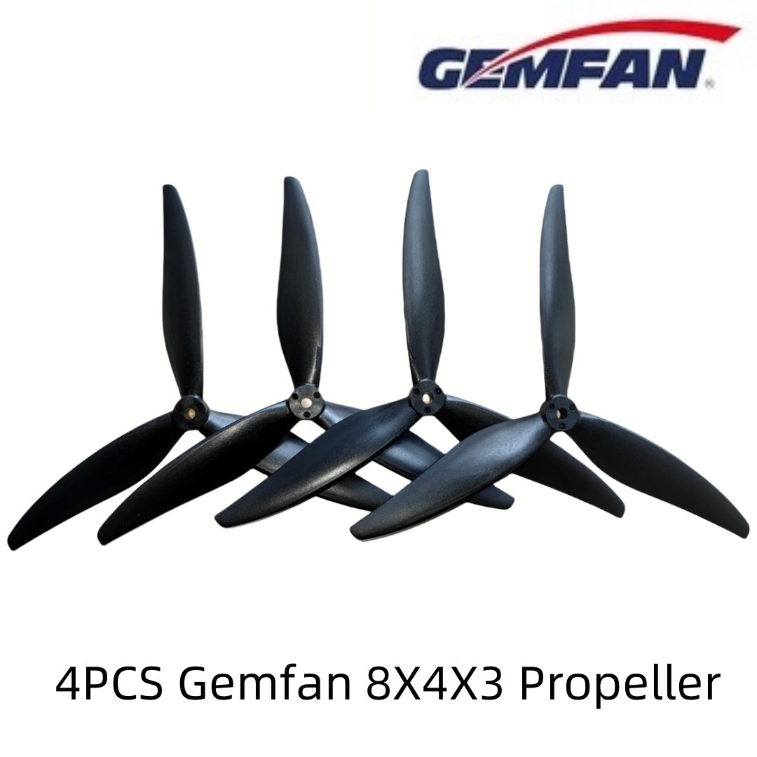 4PCS Gemfan 8040 8X4X3 3-Blade – обзор и цена Drone Racing Motor