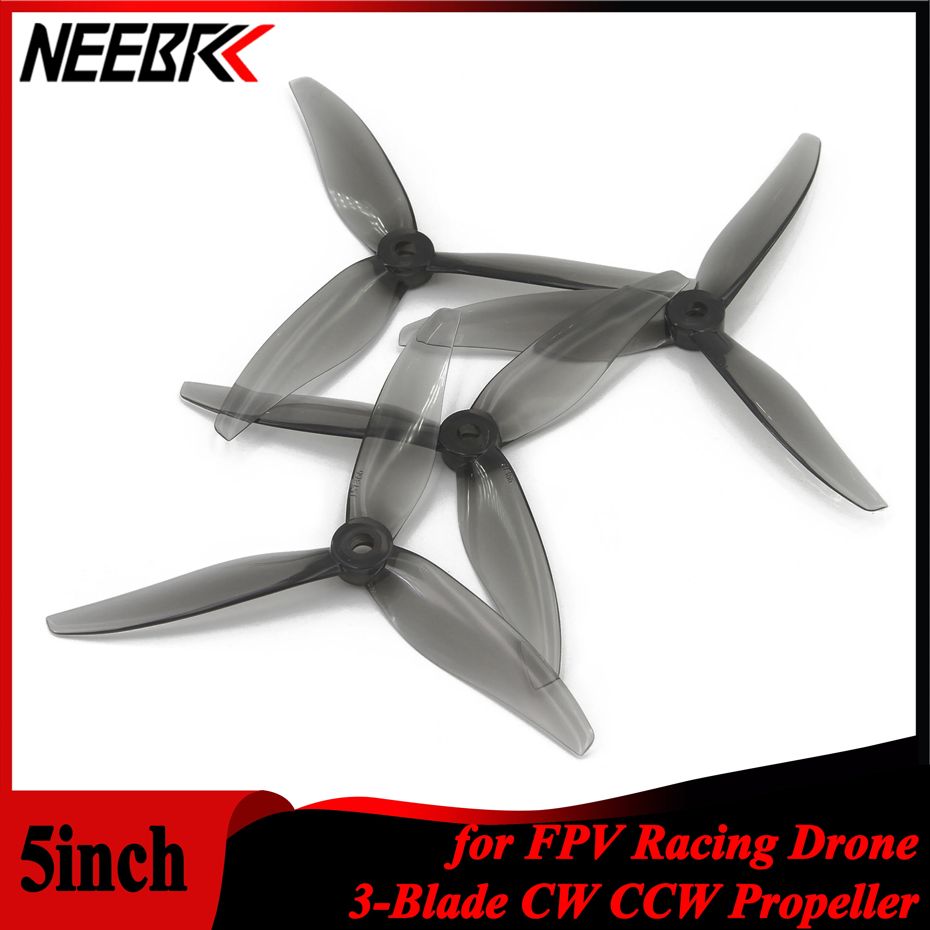 NEEBRC 12 Pairs 5 inch Props 3 – обзор и цена Drone Racing Motor